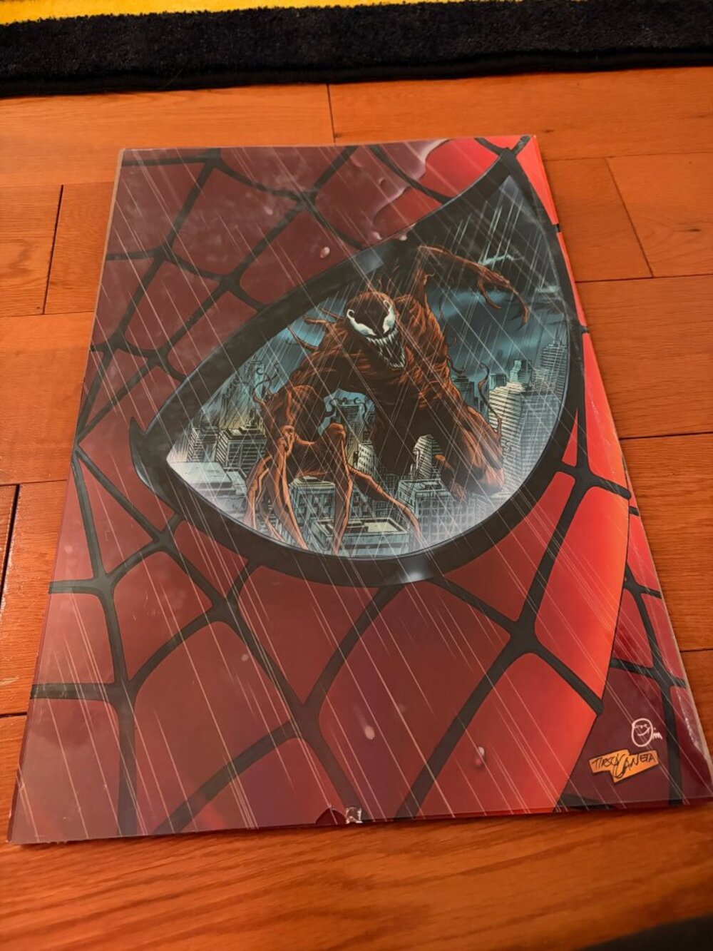 Marvel Venom Unframed Art Print - Spider-Man Villain Poster Wall Decor